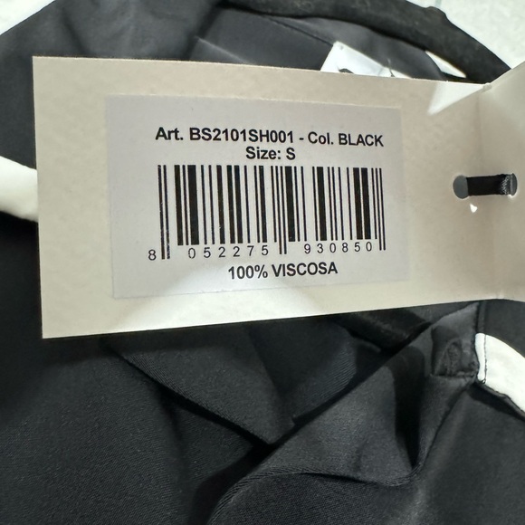 Blue Sky Inn Waiter Short-Sleeve Shirt Button Up Black Men’s Small - Picture 4 of 6